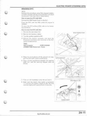 2005-2011 Honda FourTrax Foreman TRX500 FE/FPE/FM/FPM/TM Service Manual, Page 501