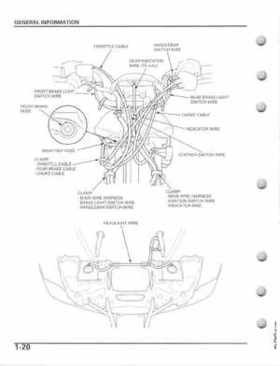2005-2011 Honda Recon TRX250TE/TM service manual, Page 23