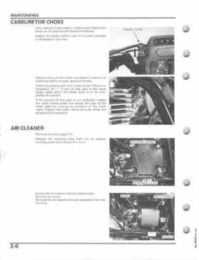 2005-2011 Honda Recon TRX250TE/TM service manual, Page 57