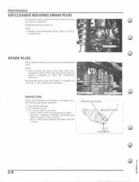 2005-2011 Honda Recon TRX250TE/TM service manual, Page 59