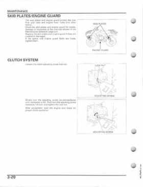 2005-2011 Honda Recon TRX250TE/TM service manual, Page 71