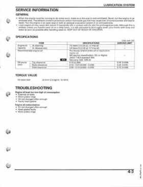 2005-2011 Honda Recon TRX250TE/TM service manual, Page 77