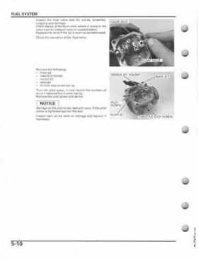 2005-2011 Honda Recon TRX250TE/TM service manual, Page 94