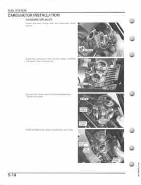 2005-2011 Honda Recon TRX250TE/TM service manual, Page 98