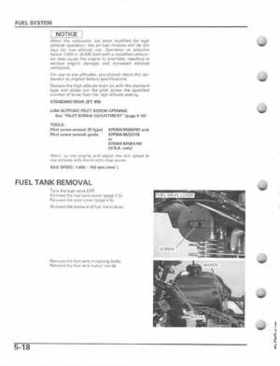 2005-2011 Honda Recon TRX250TE/TM service manual, Page 102