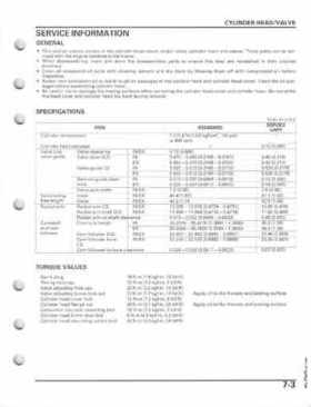 2005-2011 Honda Recon TRX250TE/TM service manual, Page 119