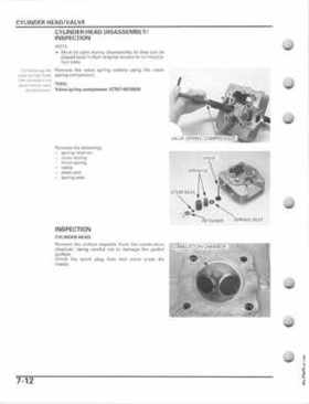 2005-2011 Honda Recon TRX250TE/TM service manual, Page 128