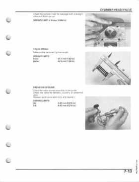 2005-2011 Honda Recon TRX250TE/TM service manual, Page 129