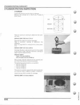 2005-2011 Honda Recon TRX250TE/TM service manual, Page 143