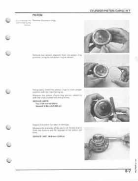 2005-2011 Honda Recon TRX250TE/TM service manual, Page 144