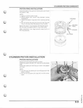 2005-2011 Honda Recon TRX250TE/TM service manual, Page 146