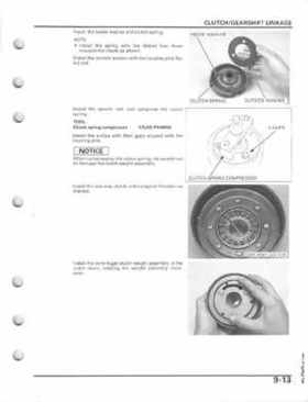 2005-2011 Honda Recon TRX250TE/TM service manual, Page 165