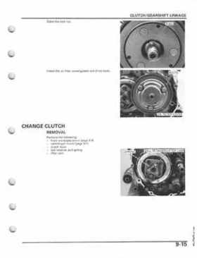 2005-2011 Honda Recon TRX250TE/TM service manual, Page 167