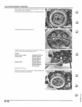 2005-2011 Honda Recon TRX250TE/TM service manual, Page 168