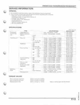 2005-2011 Honda Recon TRX250TE/TM service manual, Page 205
