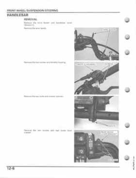 2005-2011 Honda Recon TRX250TE/TM service manual, Page 227