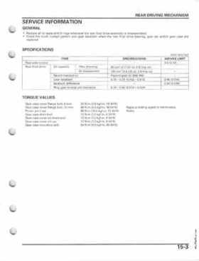 2005-2011 Honda Recon TRX250TE/TM service manual, Page 299