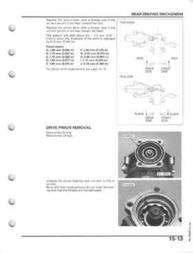 2005-2011 Honda Recon TRX250TE/TM service manual, Page 309