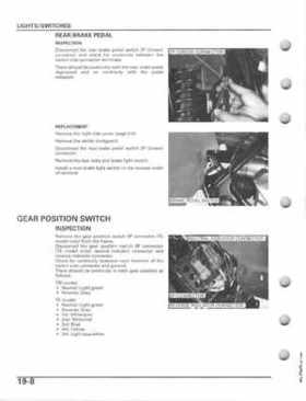 2005-2011 Honda Recon TRX250TE/TM service manual, Page 357