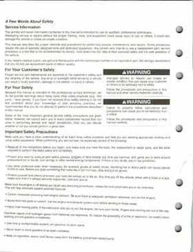 2006-2009 Honda TRX250EX/TRX250X Service Manual, Page 2