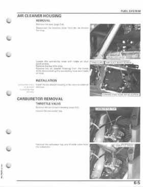 2006-2009 Honda TRX250EX/TRX250X Service Manual, Page 93