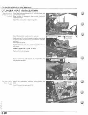 2006-2009 Honda TRX250EX/TRX250X Service Manual, Page 140