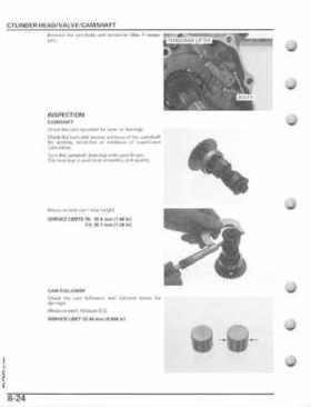 2006-2009 Honda TRX250EX/TRX250X Service Manual, Page 144