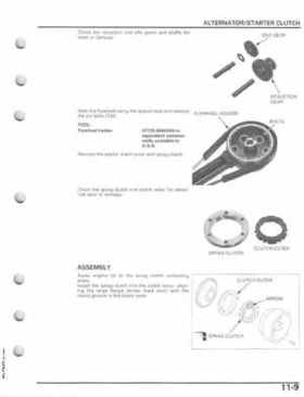 2006-2009 Honda TRX250EX/TRX250X Service Manual, Page 197