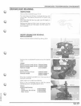 2006-2009 Honda TRX250EX/TRX250X Service Manual, Page 219