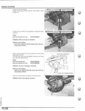 2006-2009 Honda TRX250EX/TRX250X Service Manual, Page 292