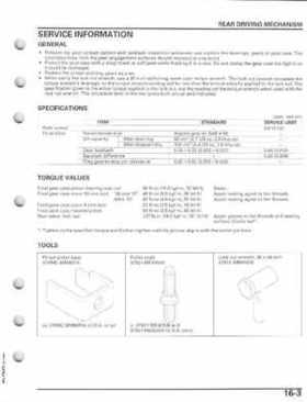 2006-2009 Honda TRX250EX/TRX250X Service Manual, Page 297