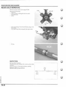 2006-2009 Honda TRX250EX/TRX250X Service Manual, Page 300