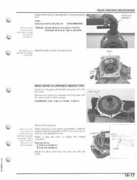 2006-2009 Honda TRX250EX/TRX250X Service Manual, Page 311
