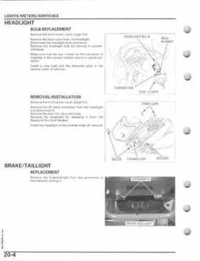 2006-2009 Honda TRX250EX/TRX250X Service Manual, Page 352