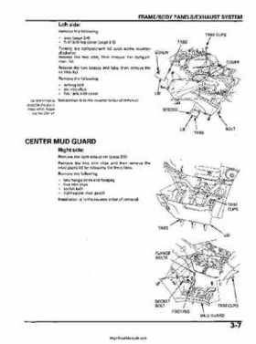 2006-2009 Honda TRX680 (TRX 680 FA-FGA) Factory Service Manual, Page 65