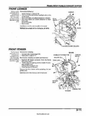 2006-2009 Honda TRX680 (TRX 680 FA-FGA) Factory Service Manual, Page 69