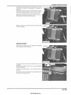 2006-2009 Honda TRX680 (TRX 680 FA-FGA) Factory Service Manual, Page 116