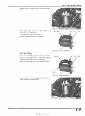 2006-2009 Honda TRX680 (TRX 680 FA-FGA) Factory Service Manual, Page 153