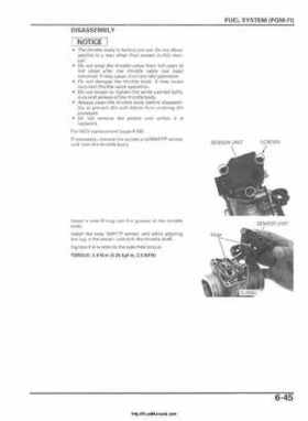2006-2009 Honda TRX680 (TRX 680 FA-FGA) Factory Service Manual, Page 161