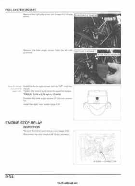2006-2009 Honda TRX680 (TRX 680 FA-FGA) Factory Service Manual, Page 168