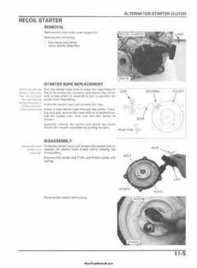 2006-2009 Honda TRX680 (TRX 680 FA-FGA) Factory Service Manual, Page 241