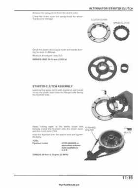 2006-2009 Honda TRX680 (TRX 680 FA-FGA) Factory Service Manual, Page 251