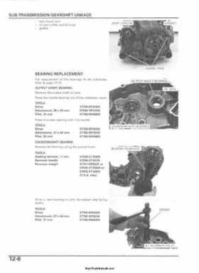 2006-2009 Honda TRX680 (TRX 680 FA-FGA) Factory Service Manual, Page 258