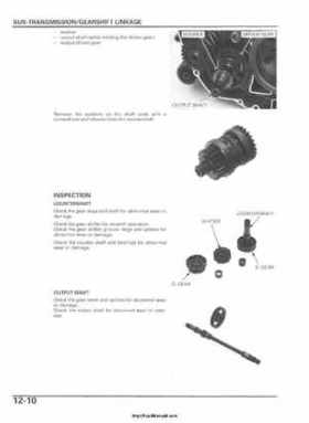 2006-2009 Honda TRX680 (TRX 680 FA-FGA) Factory Service Manual, Page 262