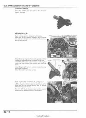 2006-2009 Honda TRX680 (TRX 680 FA-FGA) Factory Service Manual, Page 264