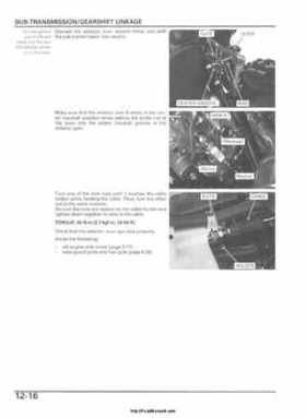 2006-2009 Honda TRX680 (TRX 680 FA-FGA) Factory Service Manual, Page 268