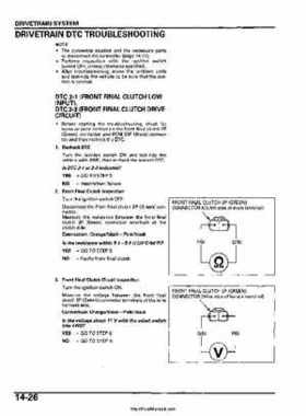 2006-2009 Honda TRX680 (TRX 680 FA-FGA) Factory Service Manual, Page 308