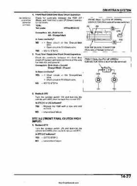 2006-2009 Honda TRX680 (TRX 680 FA-FGA) Factory Service Manual, Page 309