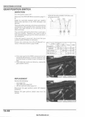 2006-2009 Honda TRX680 (TRX 680 FA-FGA) Factory Service Manual, Page 326