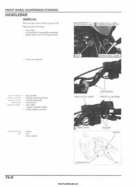 2006-2009 Honda TRX680 (TRX 680 FA-FGA) Factory Service Manual, Page 362